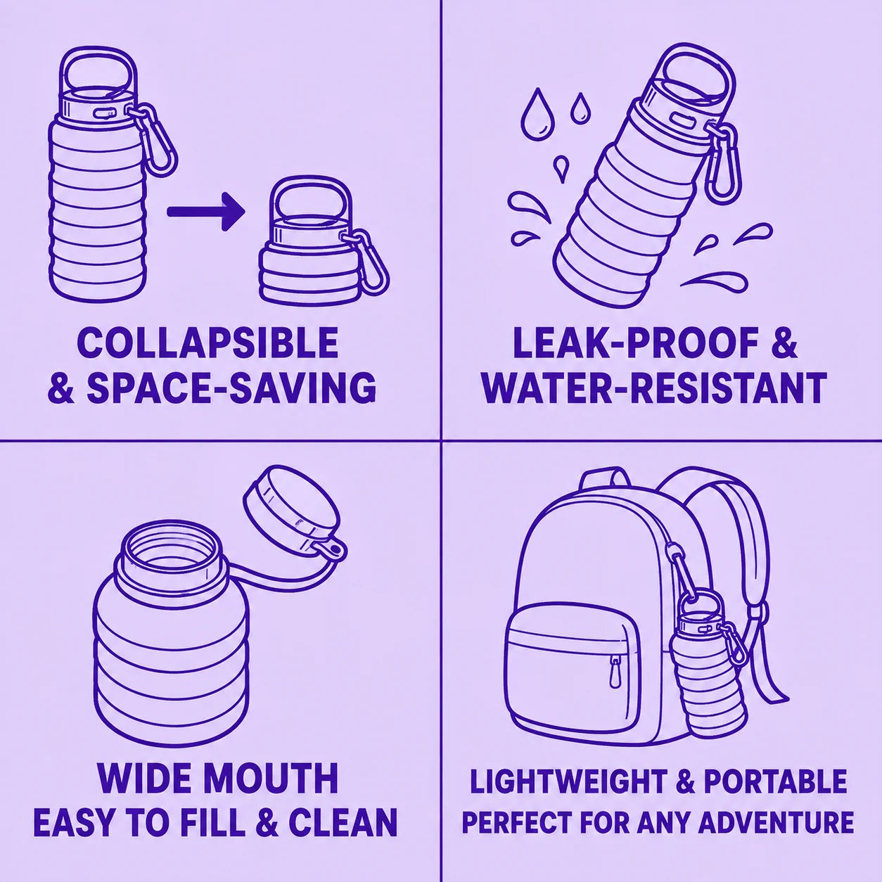 Collapsible Water Bottle