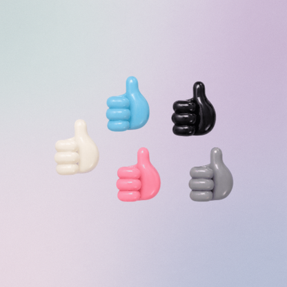 Adhesive Finger Hook (Set of 5)