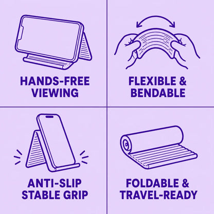 Foldable Silicone Phone Stand