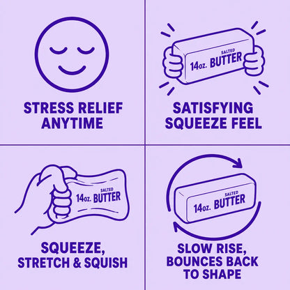Butter Squishy Stress Relief Toy