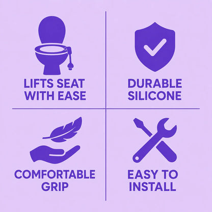 Toilet Seat Lifter (Set of 2)