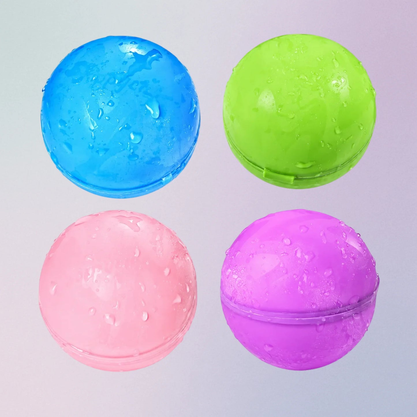 Reusable Magnetic Water Balloons (Set of 4)