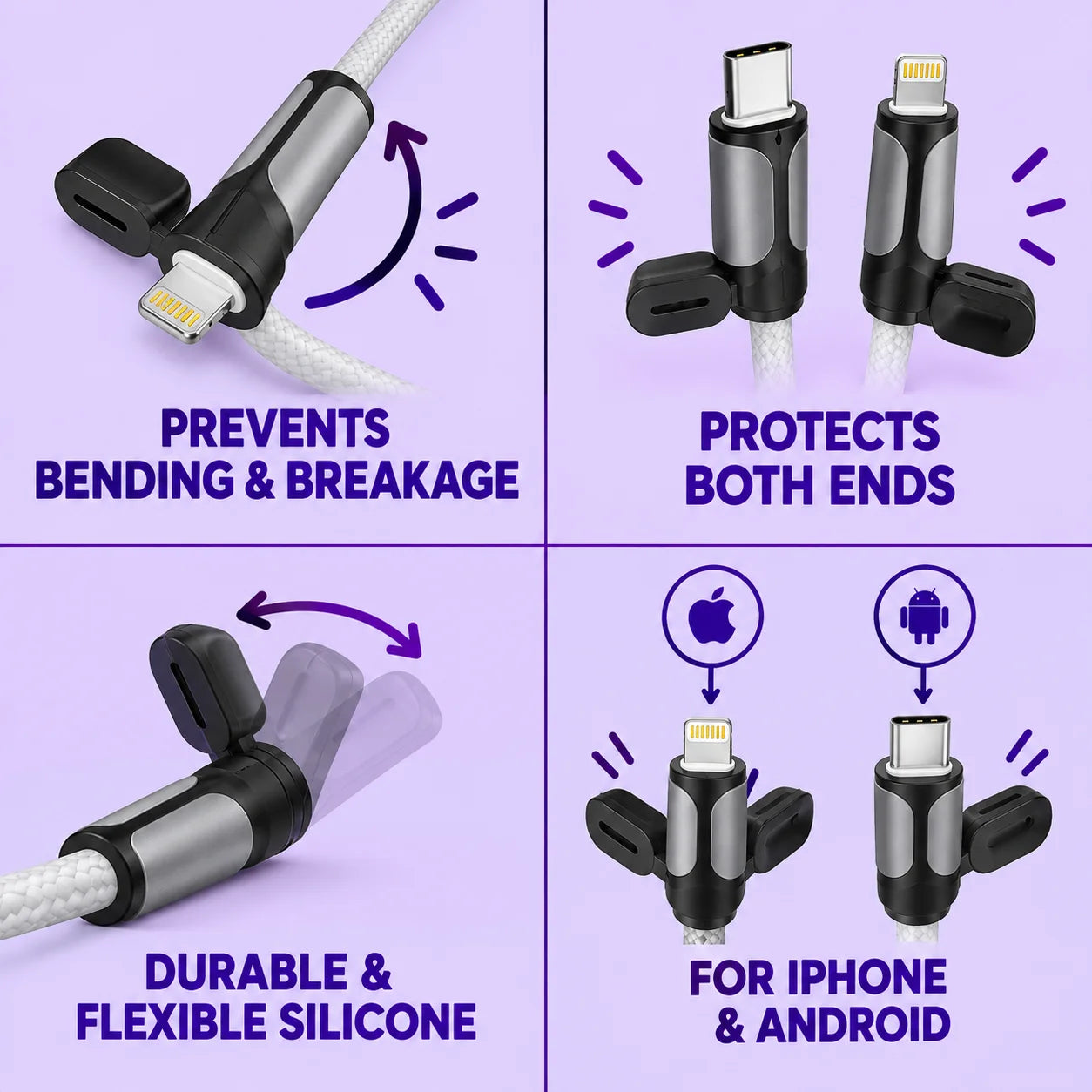 Charger Protectors for iPhone & Android