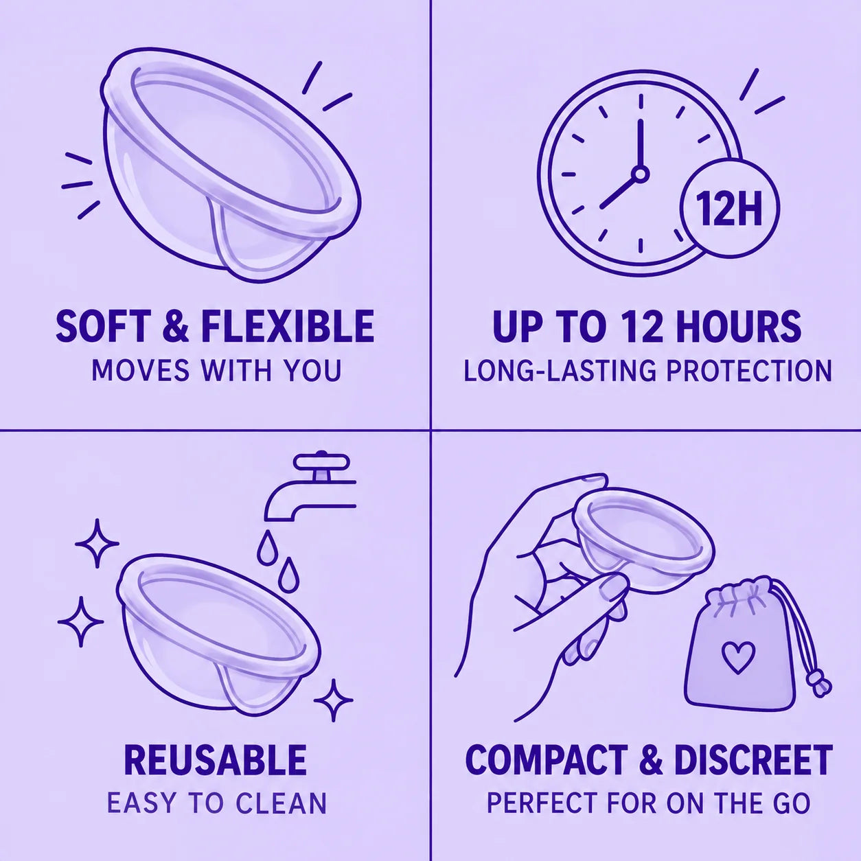 Reusable Menstrual Disc